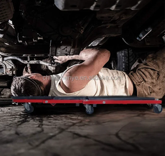 Workshop Creeper Padded Steel Frame Car Creeper Workshop Wheeled Lounger Montage Lounger