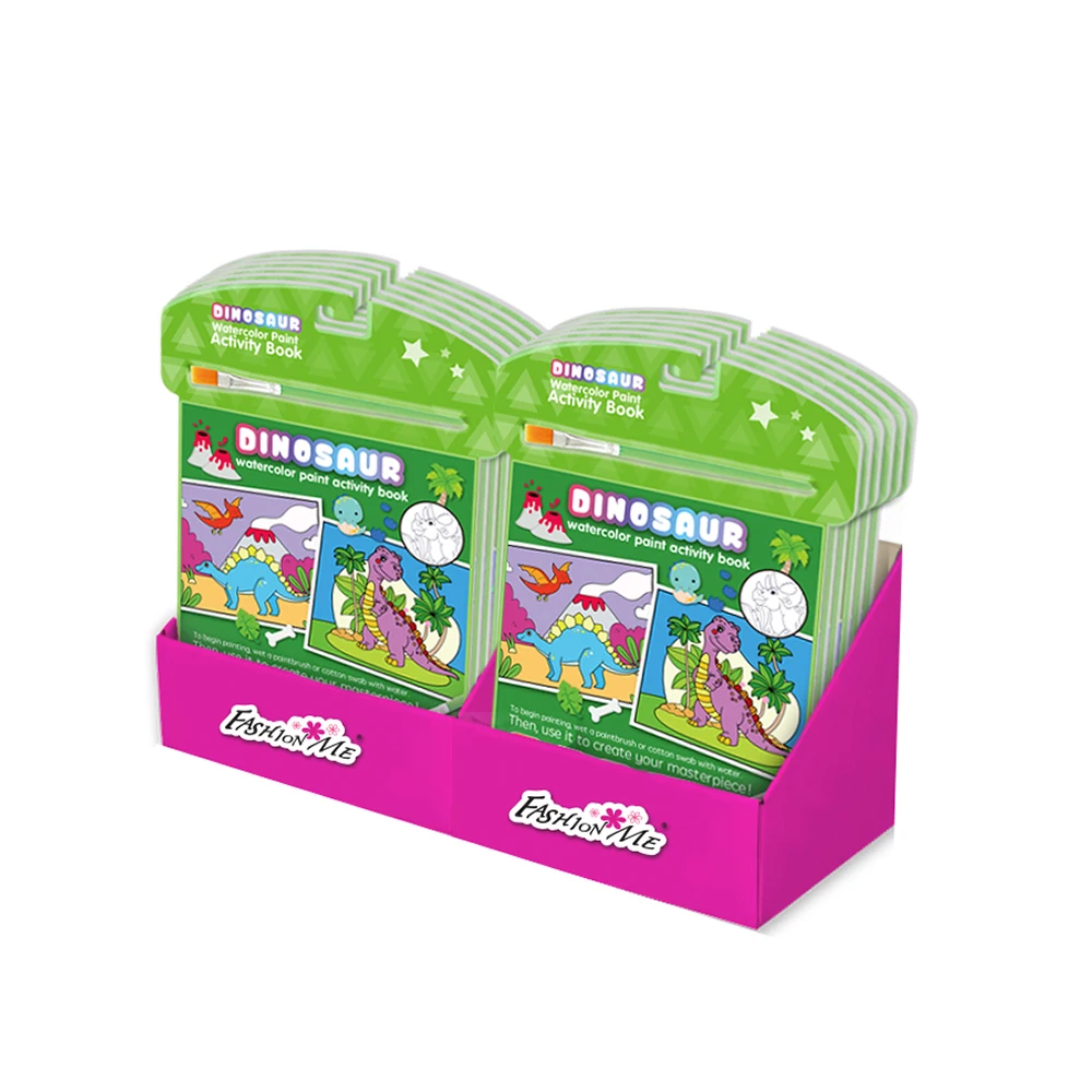 Best Selling Colorful Magic Book  with Dinosaur  for Children