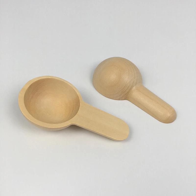 Wholesale custom bamboo coffee spoon kitchen with long handle coffee spoon controllable amount coffee spoon