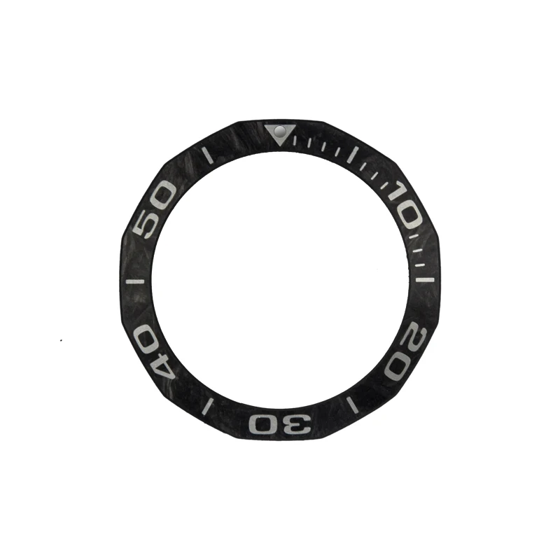 2019 Slim forged grain gold powder carbon fiber watch parts unique craft watch dial for mens watches in wristwatch