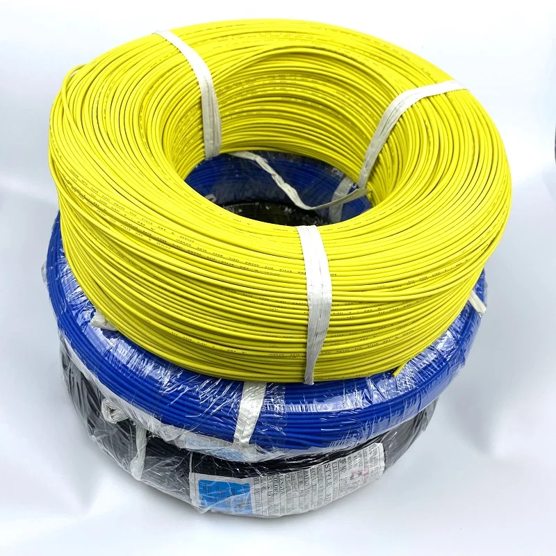  3F безгалогенный xlpe 125 градусов C 300V 16AWG awg18 20awg 22awg ul3266 awm Заводские электрические медные провода и