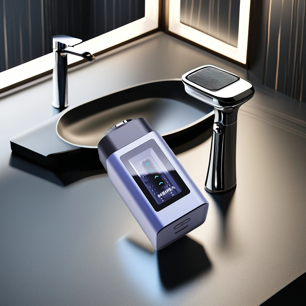 4D Factory IPX6 Waterproof Bald Shave Machine Razor Rechargeable Rotary Electric Shaver For Men