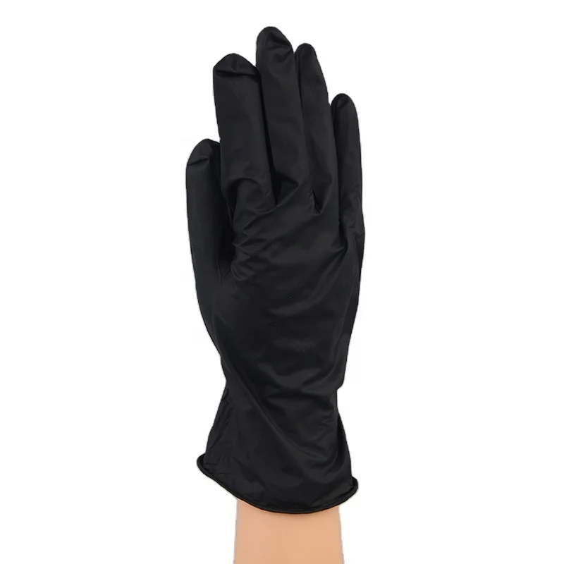 China Manufacturer food Use Black PVC Cheap Vinyl  Gloves