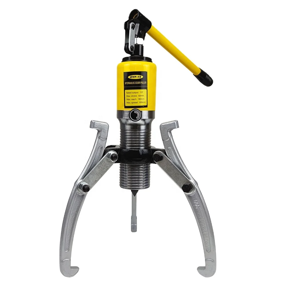 DYF-15  15Ton Hydraulic Gear Wheel Bearing Puller Separator Tool Adjustable Two Three Jaws With Portable Box for Repair Shop