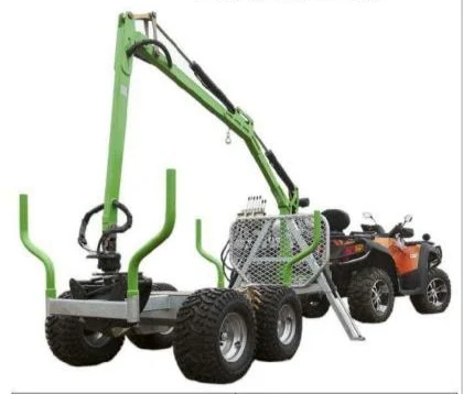 High Quality Atv Tow Behind Trailer ATV Tipping Rrailer transport ATV Trailers
