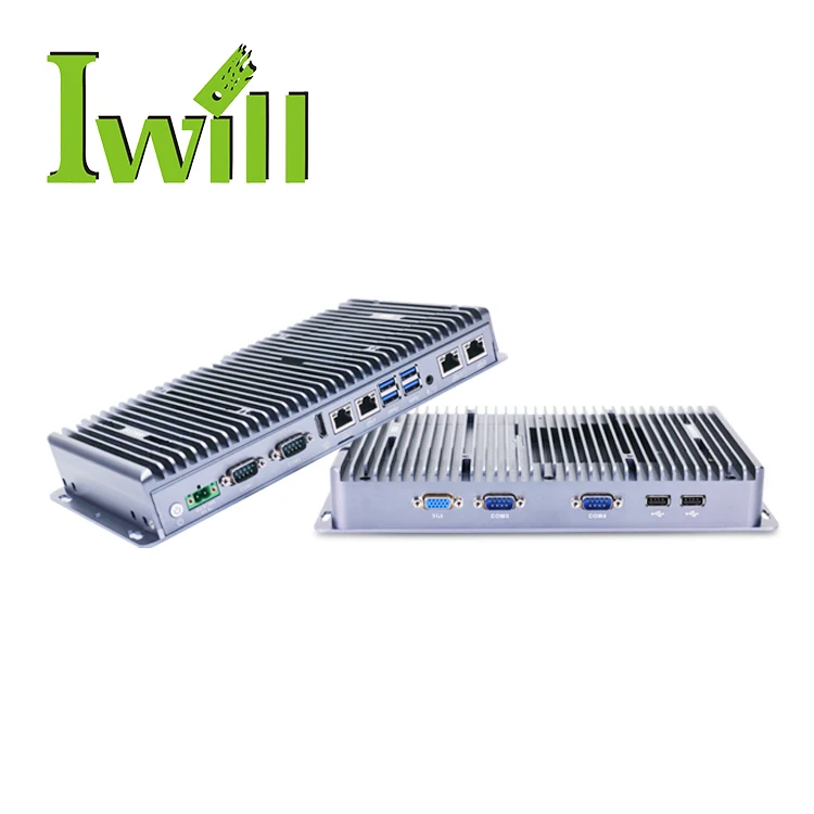 Embedded pc i7 8565U ddr4 ram wall mounted fanless industrial pc ubuntu pc motherboard