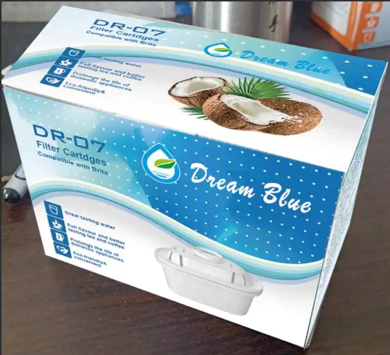 Water Jug Pitcher Filter Cartridge Water Pitcher Replacement Filter Alkaline Water Jug Filter Activated Carbon Household Manual