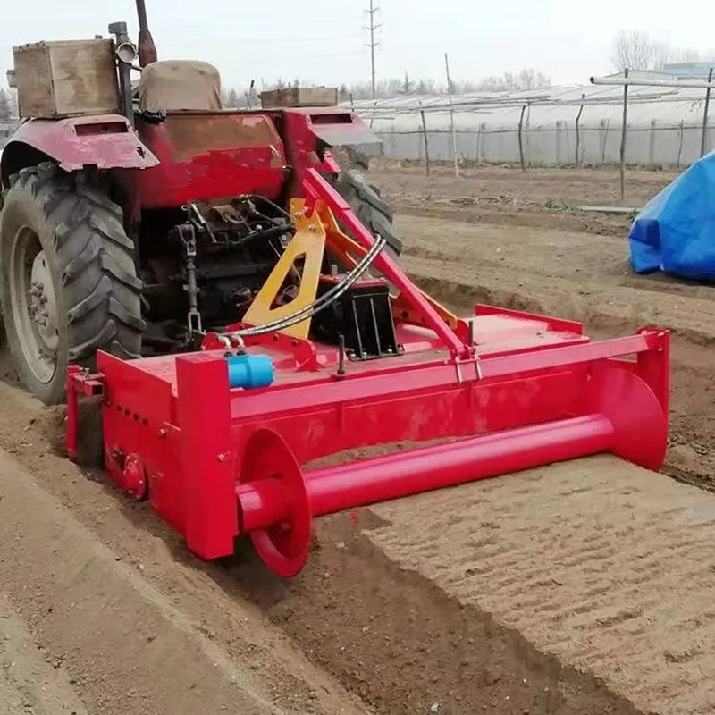 Hot sale Agriculture machine bed former seedbed shaper rotary tiller with ridging machine