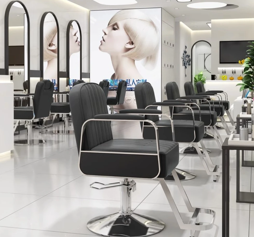 barbershop Hair chair Hair salon perm dyeing issued inverted chairs hair cutting stool