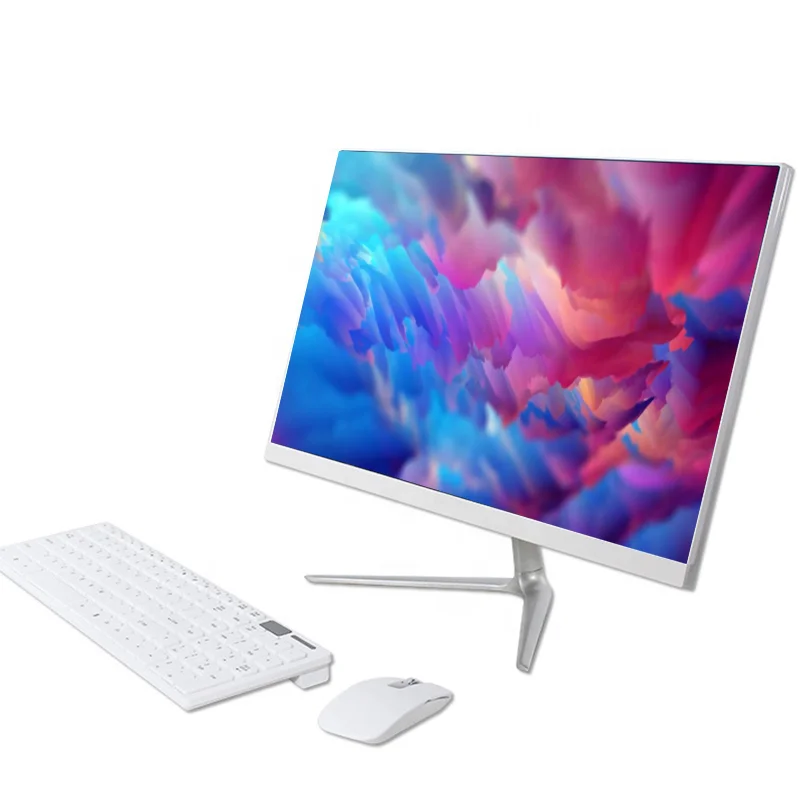 Новый стиль 19 дюймов 24 дюйма FHD hm65 core i3 i5 i7 3gen 6gen игровой настольный компьютер ПК все в одном пк core i7