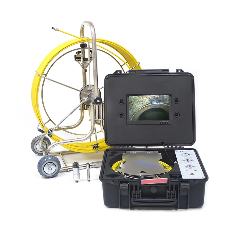 Manufacture Direct Sale 10M HD Screen  High Compatibility Push Rod Inspection Borescope endoscope Camera All In One Case