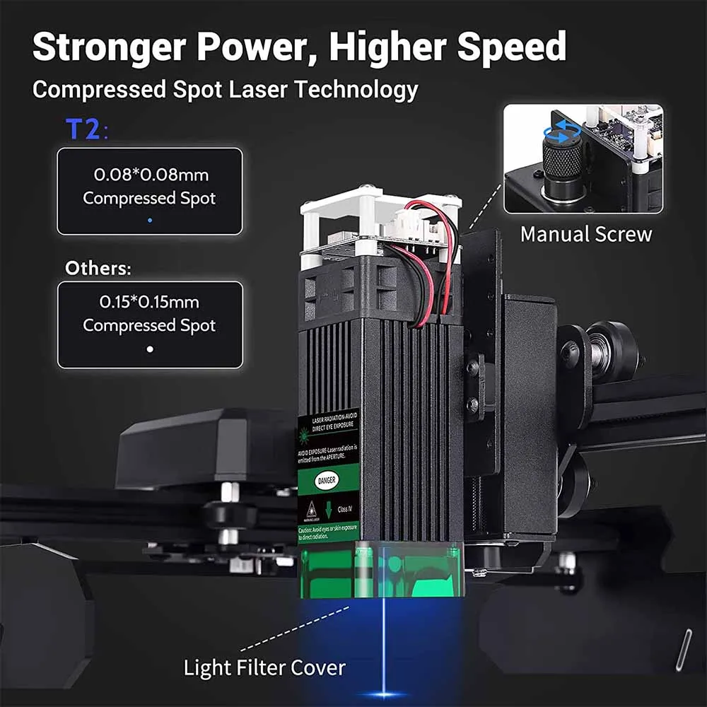 Engraving Laser Machine 200*200mm Cylinder Laser Engraver Machine