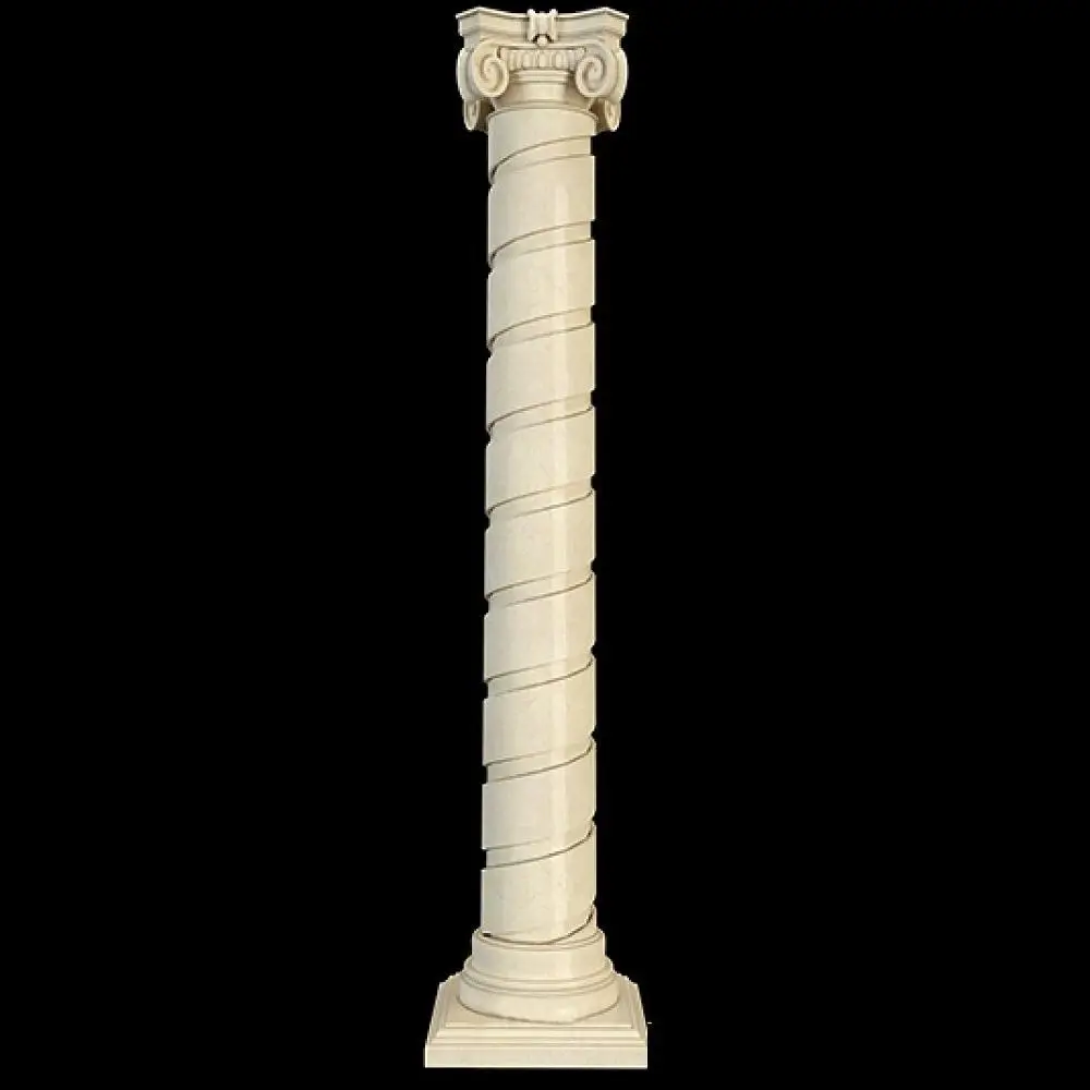 The best home decoration square marble roman column for sale
