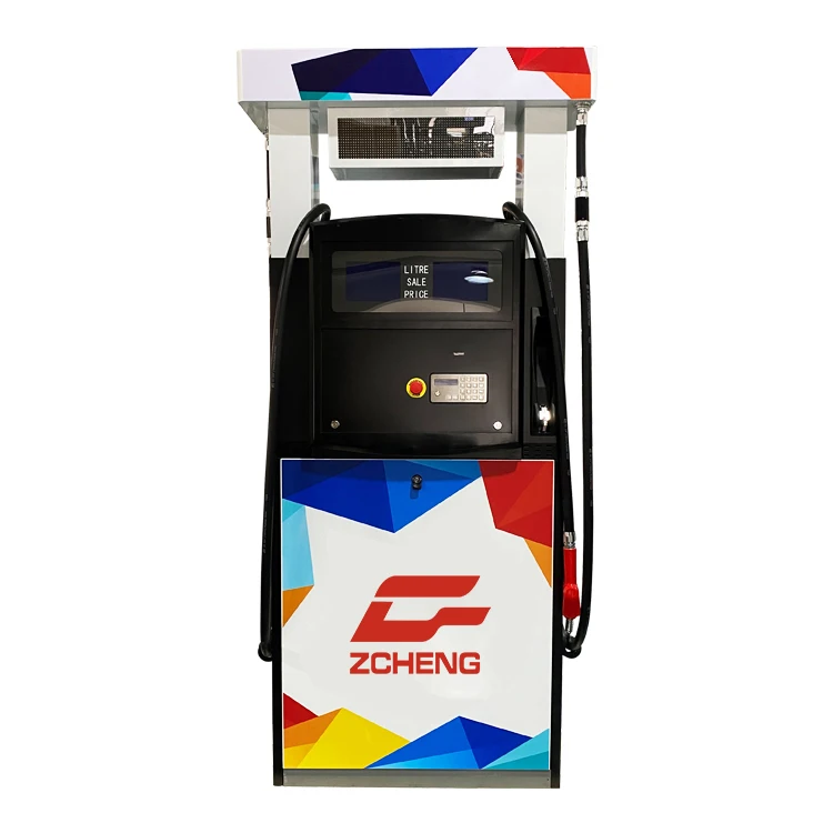 Single dual double nozzle hose oil gasoline diesel kenya auto petrol pump fuel dispenser for petrol station