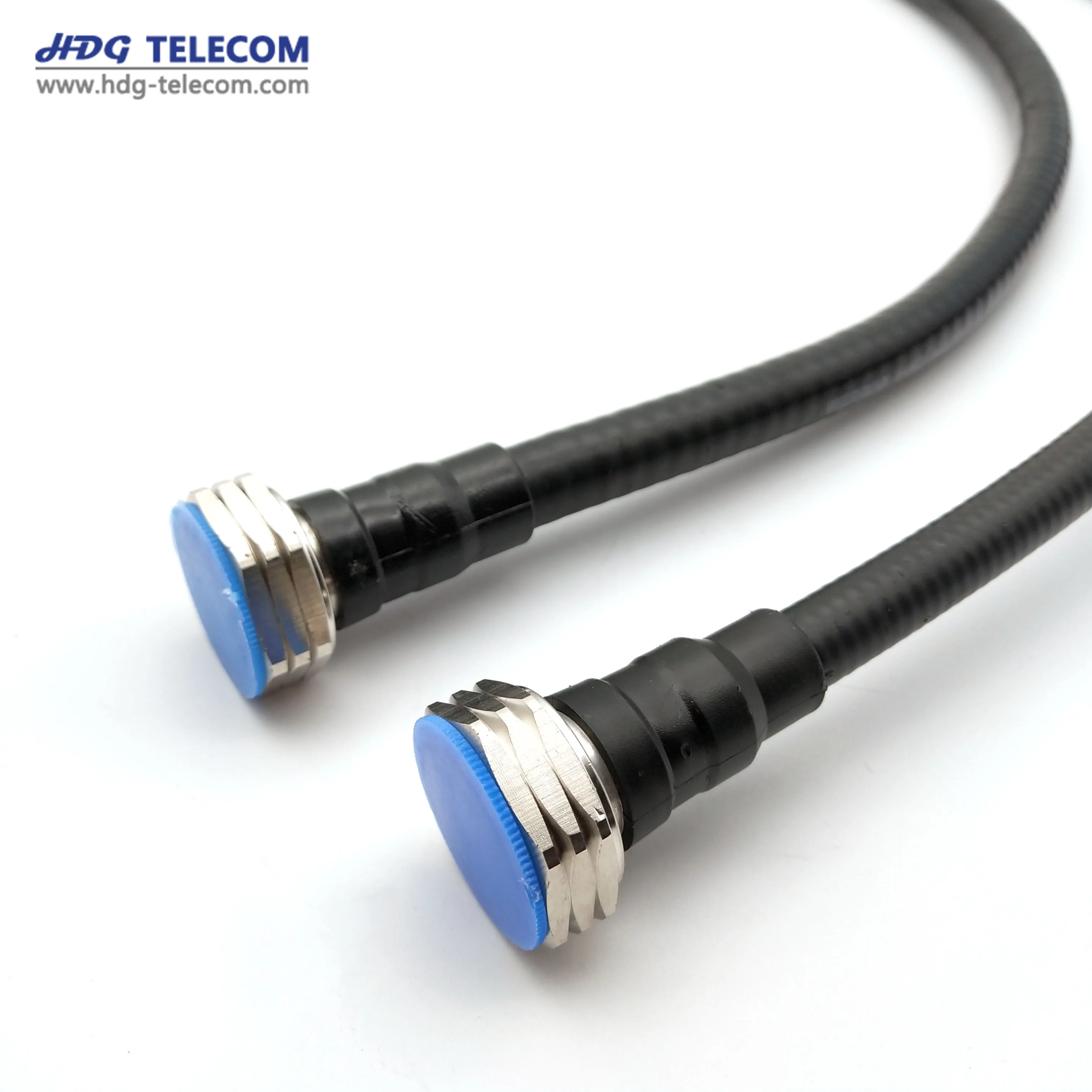 1/2 Superflexible RF Coaxial Jumper Cable  With 7/16 Din Male Connector