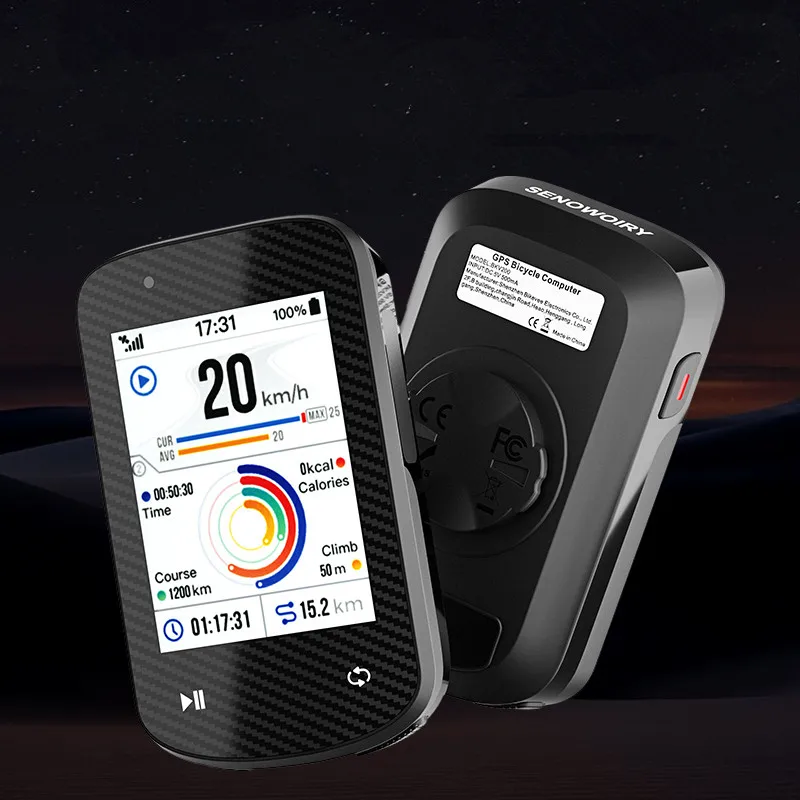 Smart navigation 2.4 inch large screen color code watch with five-star positioning