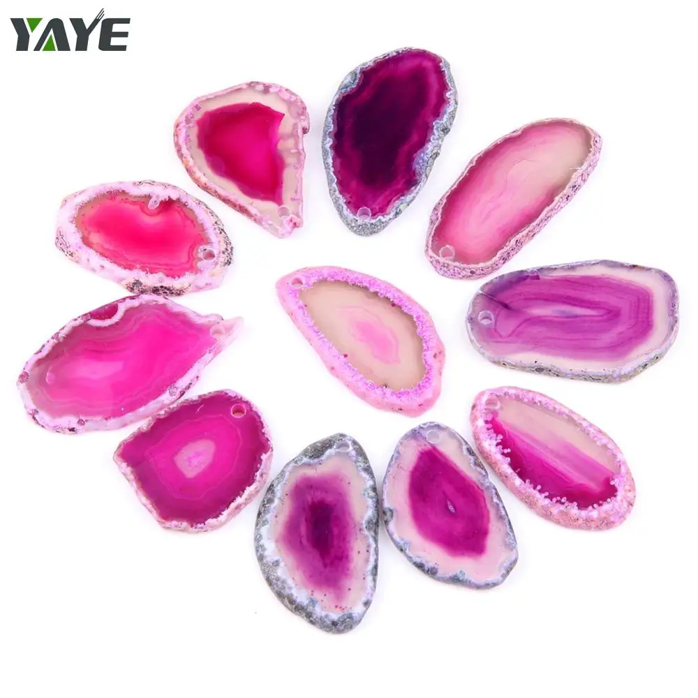 Wholesale Factory Price Bulk Agate Coaster Slices Natural Gemstone Agate Coaster