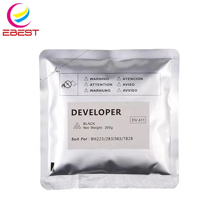 EBEST Factory Price Compatible for Konica Minolta DV411 Developer Bizhub 223 283 363 423 7828 Developer Powder