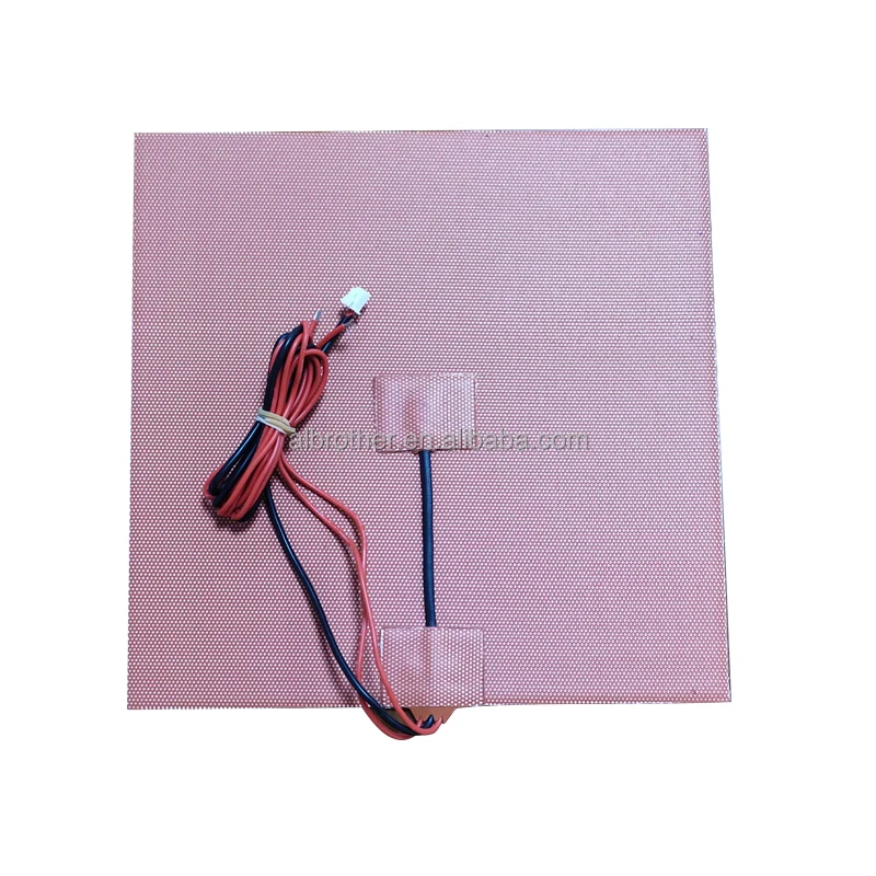 12V Dc Heating Pad Tube Heater Silicone Rubber Heater For Food Insulation Cabinet