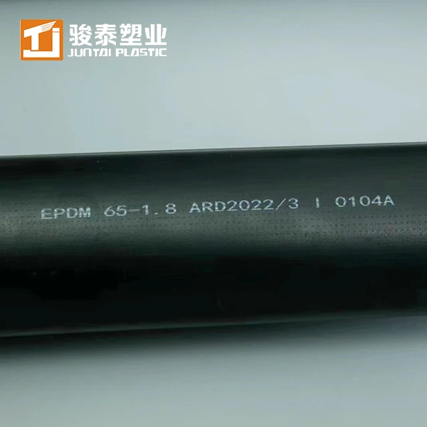 High Efficiency EPDM Fine Bubble Tube Diffuser For Wastewater Treatment