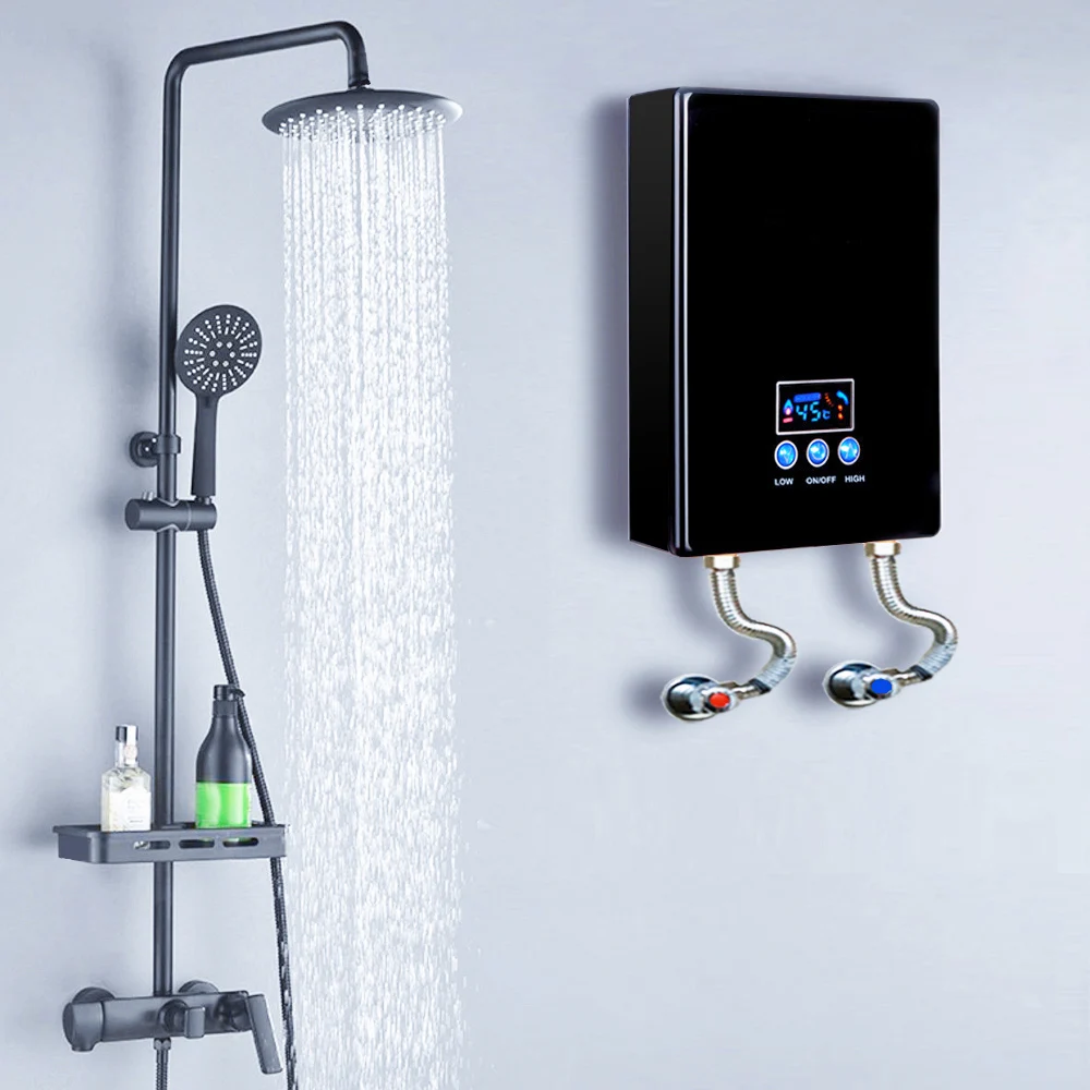 Tankless Water Heater Whole House Instant Electric Water Heaters Household Mini Electric Waterheater Tankless