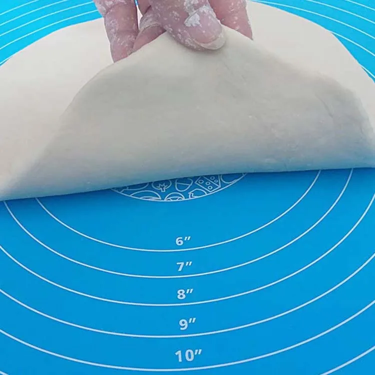 Silicone Pastry Mat Silicone Baking Silicone Dough Mat 40*50CM Non-slip Dough Rolling Kneading Mats