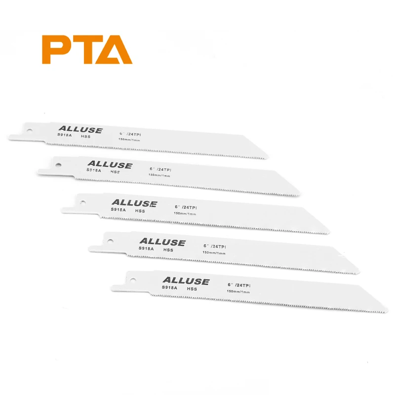 S918A  Metal Sabre Saw Blade  Basic Reciprocating Saw Blade for Metal Cutting