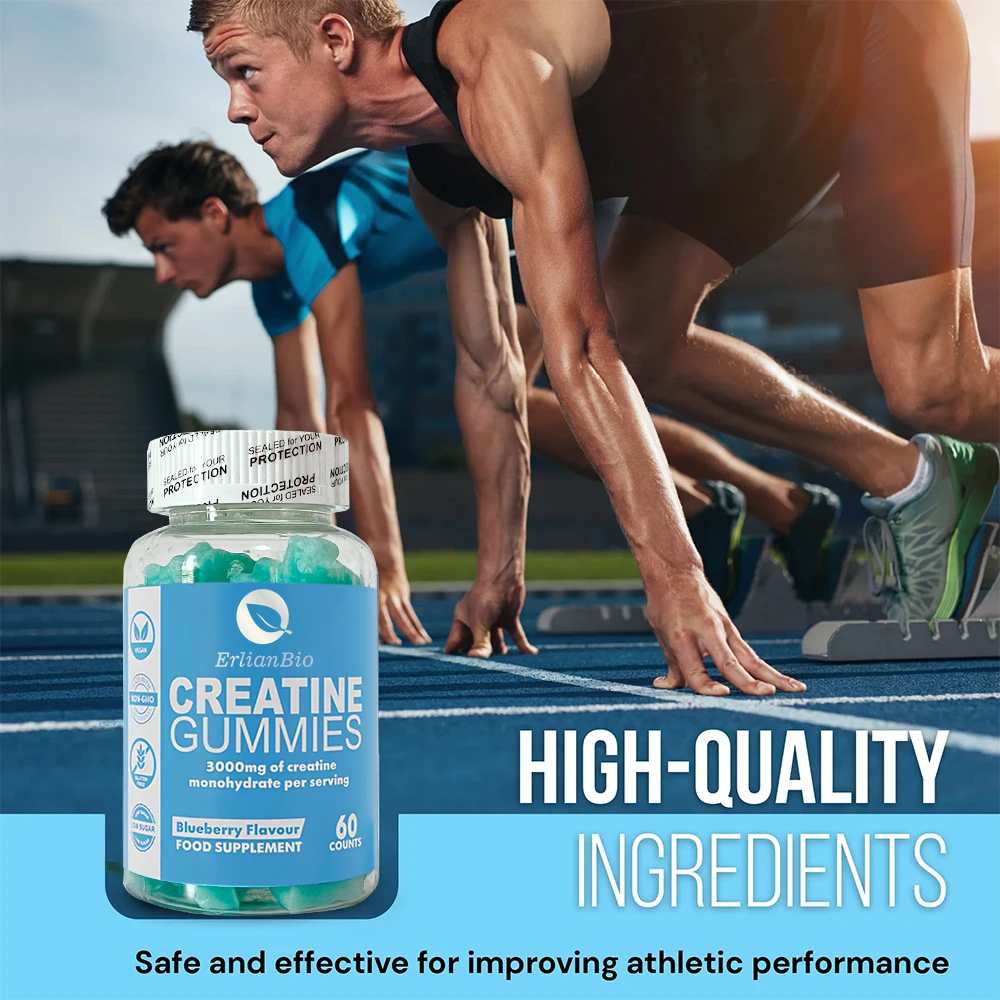 Muscle nutrition supplement soft creatine monohydrate improves exercise rehabilitation enhances explosive power soft creatine