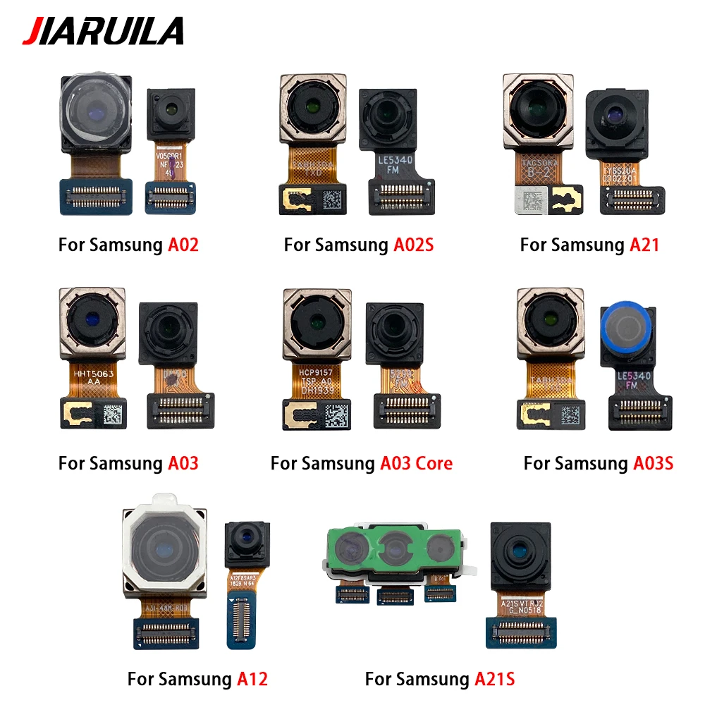 Задняя Камера фронтальная камера для Samsung A01 A02 A03 Core A11 A12 A21S A31 A41 A51 A71 запасные части основной задней камеры