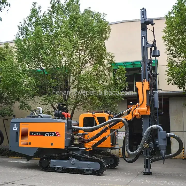 Буровая установка ZT10 с автоматической загрузкой штока 105-130 мм сверлильный станок для горных работ