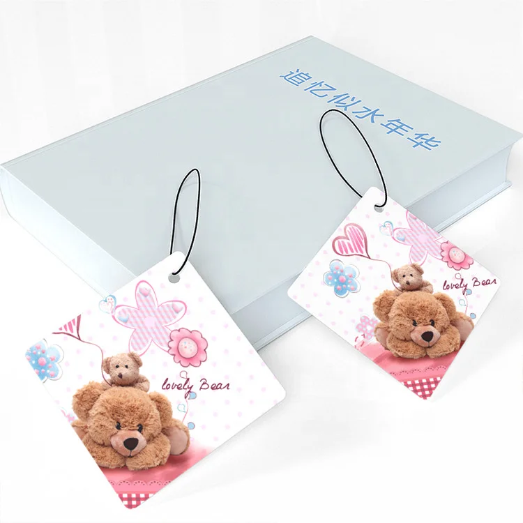 Custom Paper  Air Freshener for Car Hanging Promotion Business Gift Craft Items