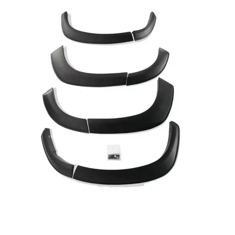 YORGA 4x4 ABS MAT BlACK Smooth Fender Flares for Pajero sport 2016-2019