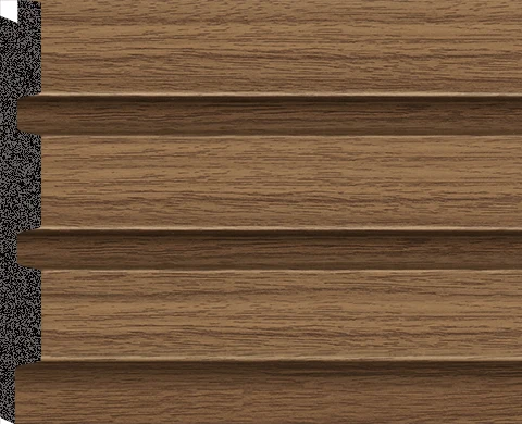 Intco New Arrival Easy to Install Interior Home Decorative Wood Texture Waterproof 3D Wall Panel