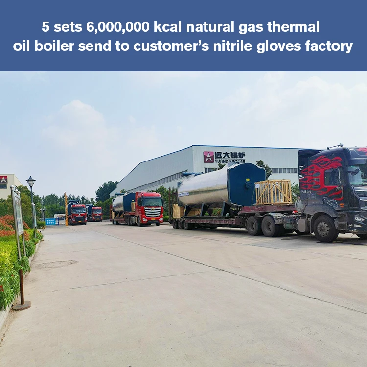 300kw to 14000kw thermal fluid oil boiler heater for nitrile gloves production line