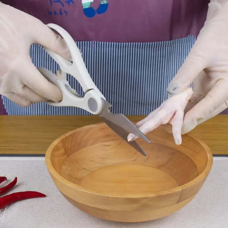 Chicken Poultry Fish Meat Vegetables Herbs and BBQ Latest kitchen food scissors