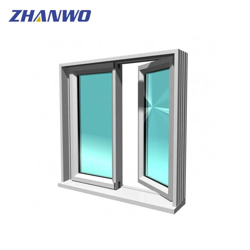 cheap price aluminum clear glass casement window glass casement window for house