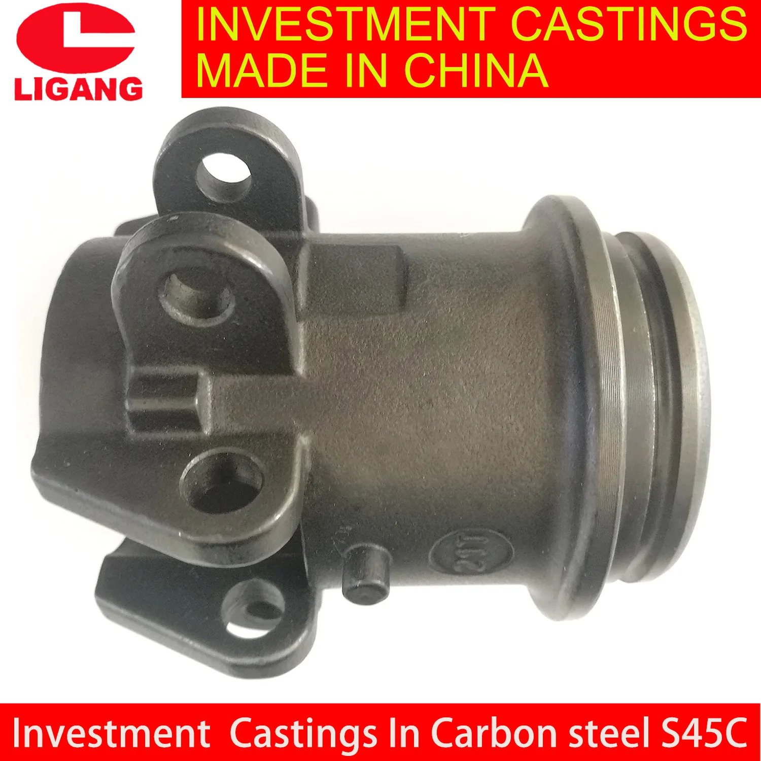 C45 Lost Wax Steel Casting SC1045 or S45C  carbon steel castings Mdae in China