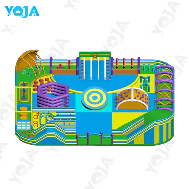 inflatable playground kids theme park for sale amusement park theme inflatable castle