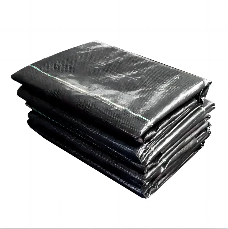 PP Black UV treated Woven Landscape Fabric 1*10m per set ground cover for agriculture