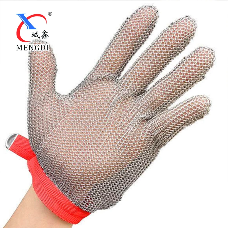 Metal Mesh Wire Protective Gloves Stainless Steel Anti Cut Protect Hands Gloves