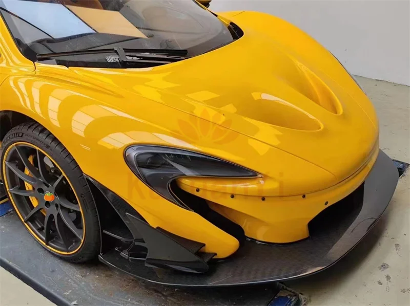 Applicable to 2015-2018 Mclaren 540C 570S 570GT front bumper lip side skirt rear GTR style dry carbon fiber body kit