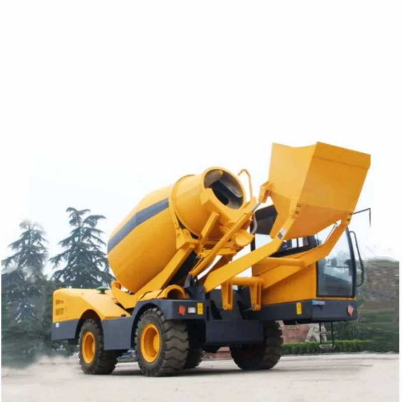 Self Loading Concrete Mixer Self-Loading Concrete Mixer Truck Self Loading Mixer