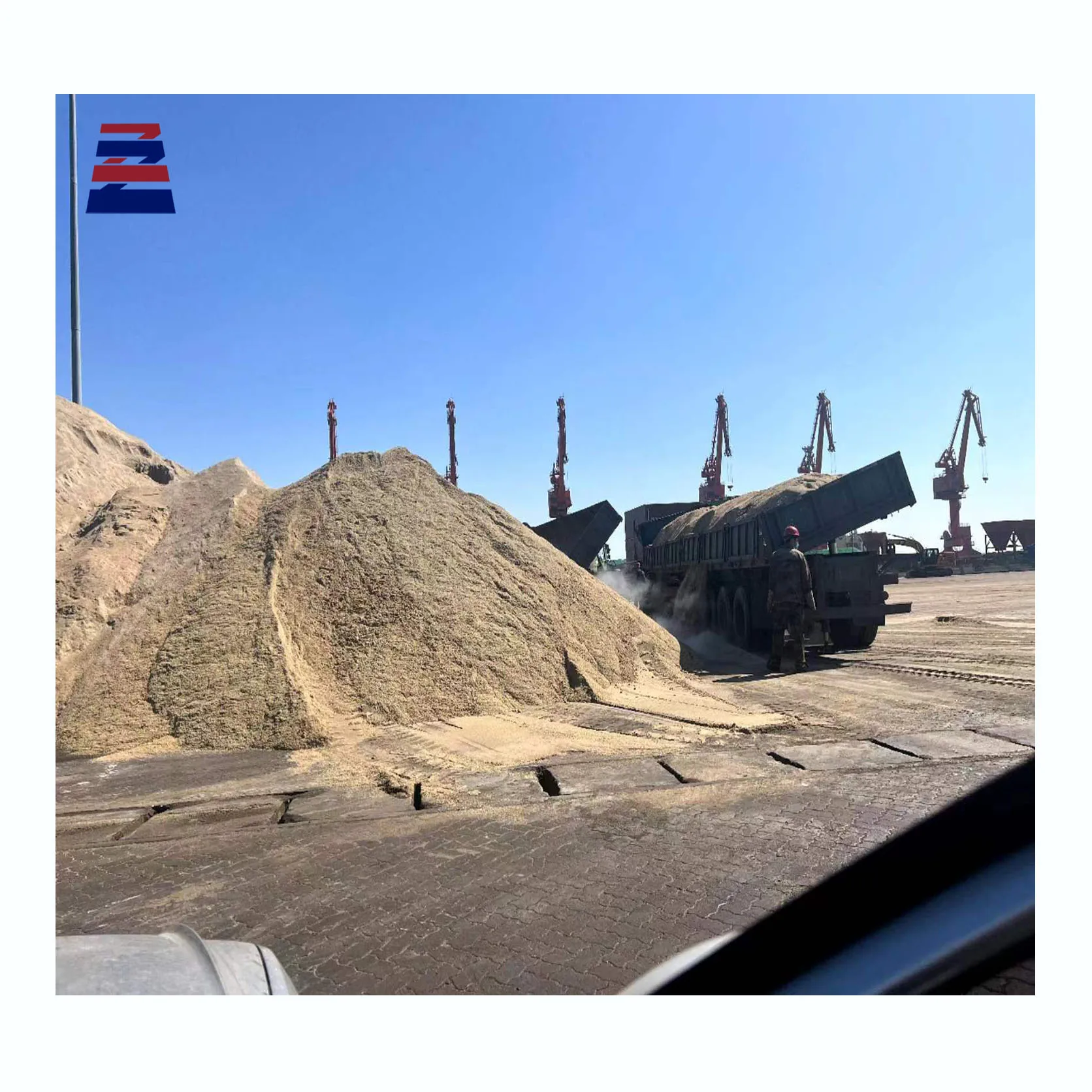 Горячая продажа заводская цена доменного шлака gbfs гранулированного от китайских сталелитейных заводов
