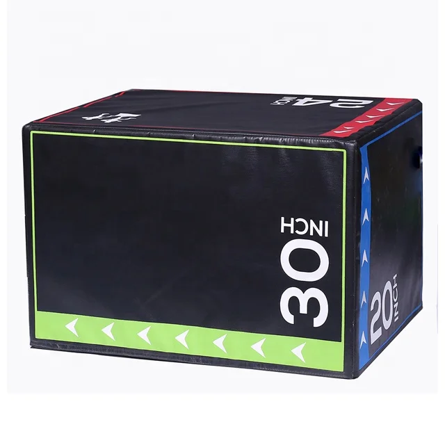 Wholesale customized high quality fitness bounced 3 in 1 training soft jump plyo box soft plyobox