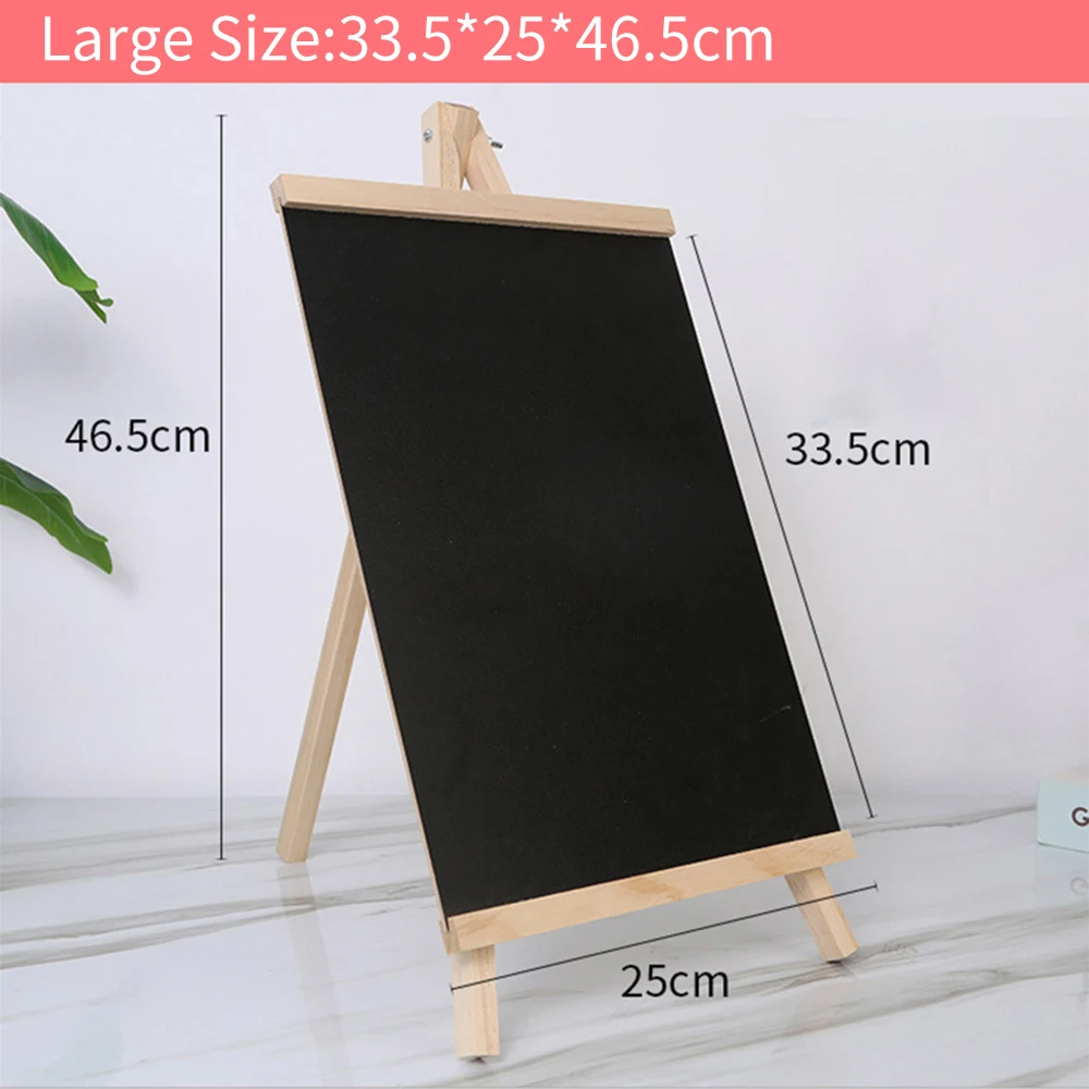 5 Sizes Heavy Duty Easel Mini Blackboard Wholesale Kids Art Desktop Easel Display Stands Mini Wood Easel