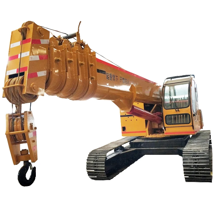 10 tons 8 tons crawler crane Multi-functional crawler telescopic hydraulic crane All terrain chain crane