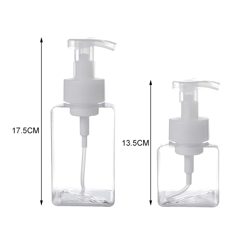 
Competitive Price Multiple Capacities Glass Foam Pump Bottle Glass Bottle 