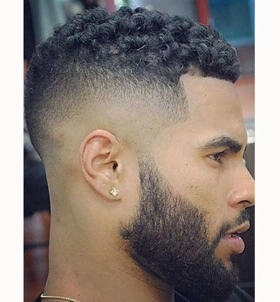 10 мм афро курчавый мужской парик для черных мужчин кусочки Сменные человеческие волосы парики для выпадения волос для мужчин