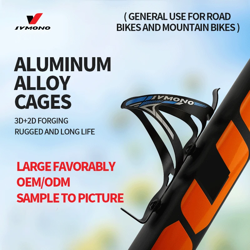 
Bicycle accessories aluminum alloy Bicycle Water Bottle Mount Lightweight for Cycling Fits Any Bike with Easy Installation 