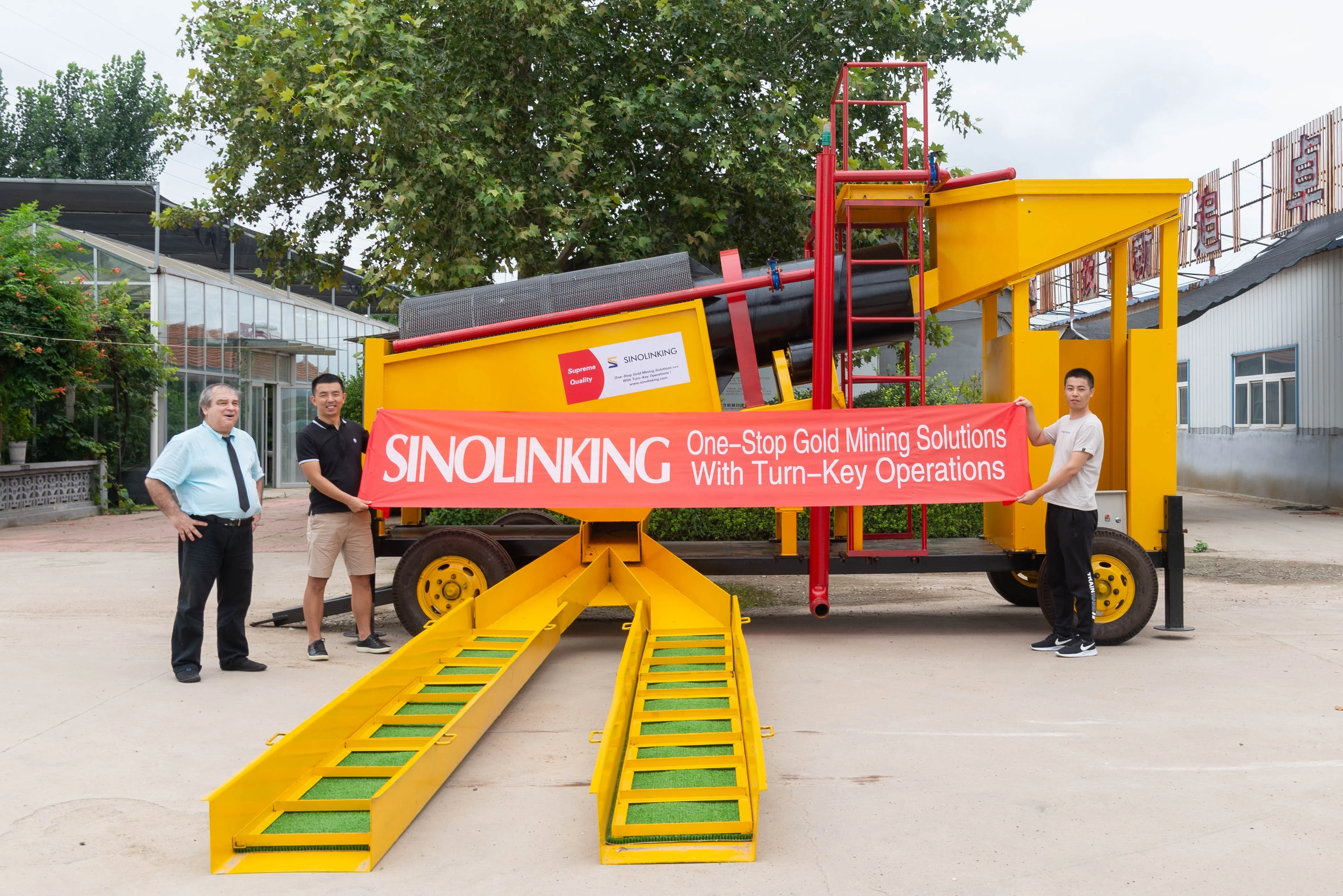 Россыпное Золото Промывочный Барабан машины для завода по переработке